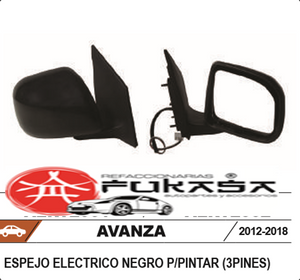 ESPEJO AVANZA IZQ 12-19