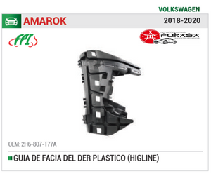 GUIA PARA FACIA LADO DERECHO  VW AMAROK