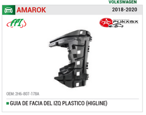 GUIA PARA FACIA LADO IZQUIERDO VW AMAROK