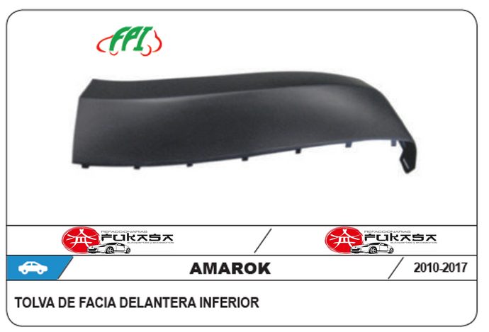 TOLVA PARA FACIA DELANTERA INFERIOR IZQUIERDO VW AMAROK