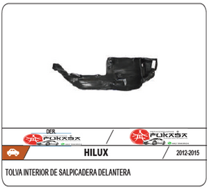 TOLVA INT SALPICADERA DEL DER TOYOTA HILUX 12-15 *IMP