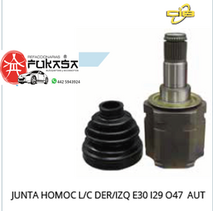 JUNTA HOMOCENETICA L/CAJA TOYOTA HILUX 06-14 E30 I29 O47 *CIB