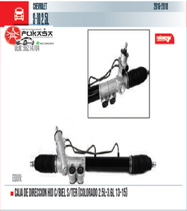 CAJA DE DIRECCION HID C/BIEL S/TER (COLORADO 2.5L-3.6L 13-15) (YOKOMITSU) S-10 2.5L 2016 2018 *IMP