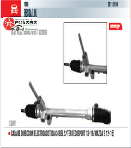 CAJA DE DIRECCION ELECTROASISTIDA C/BIEL S/TER (ECOSPORT 13-20/MAZDA 2 12-15)  FORD  FIESTA 1.6L  2011-2019 *IMP