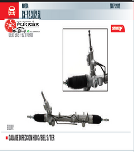 CAJA DE DIRECCION HID C/BIEL S/TER  MAZDA  CX-7 2.3L/2.5L  2007-2012 *IMP