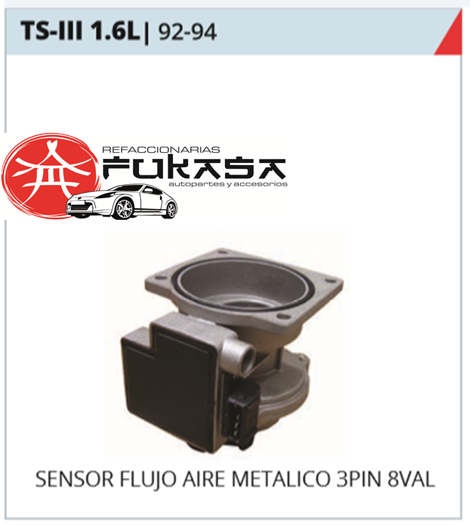 SENSOR DE FLUJO PARA MAZA DE AIRE ALUMINIO 94-95 TSURU III