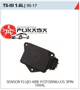 SENSOR DE FLUJO PARA MAZA DE AIRE M46 3TORNILLOS TSURU III