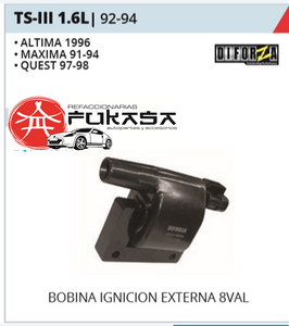 BOBINA DE ENCENDIDO ELECTRONICO 8VAL TSURU III