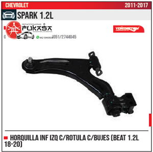 HORQUILLA INF IZQ CHEVROLET SPARK 1.2L 11 17 BEAT 1.2L 18 20 *IMP