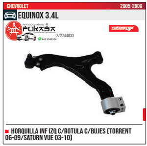 HORQUILLA INF IZQ EQUINOX 3.4L 2005 2009 *IMP