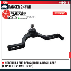 HORQUILLA SUP DER REGULABLE EXPLORER 2 4WD 95 05 FORD RANGER 2 4WD 1998 2012 *IMP