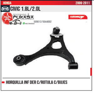 HORQUILLA INF DER CIVIC 1.8L 2.0L 2006 2011 *IMP