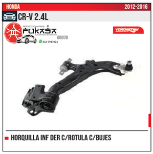 HORQUILLA INF DER HONDA CR V 2.4L 2012 2016 *IMP