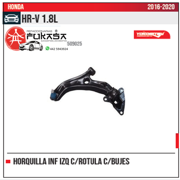 HORQUILLA INF IZQ HONDA HR V 1.8L 16 20 *IMP