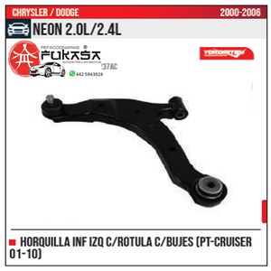 HORQUILLA INF IZQ PT CRUISER 01 10 NEON 2.0L 2.4L 2000 2006 *IMP