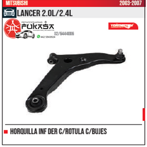 HORQUILLA INF DER LANCER 2.0L 2.4L 2003 2007 *IMP