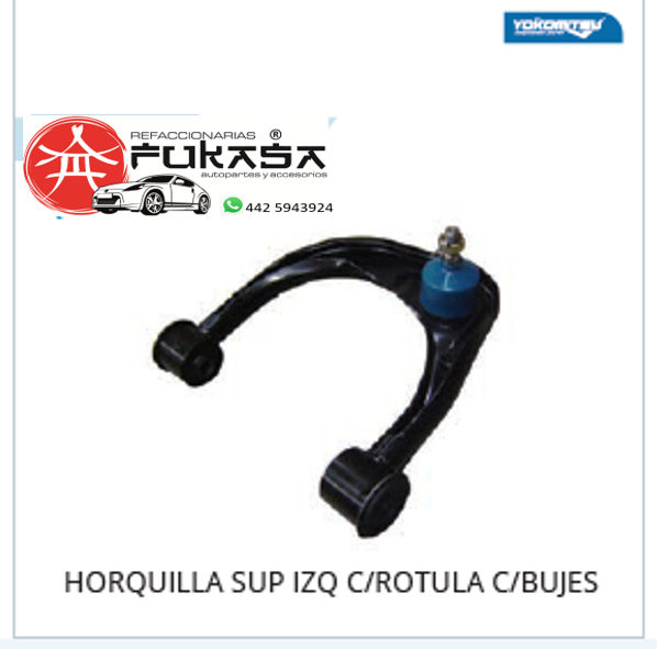 HORQUILLA SUP IZQ TOYOTA HILUX 4X2 4X4 06 14 C RUTULA *