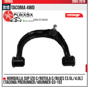 HORQUILLA SUP IZQ TOYOTA TACOMA 05 13 4X4 C RUTULA *