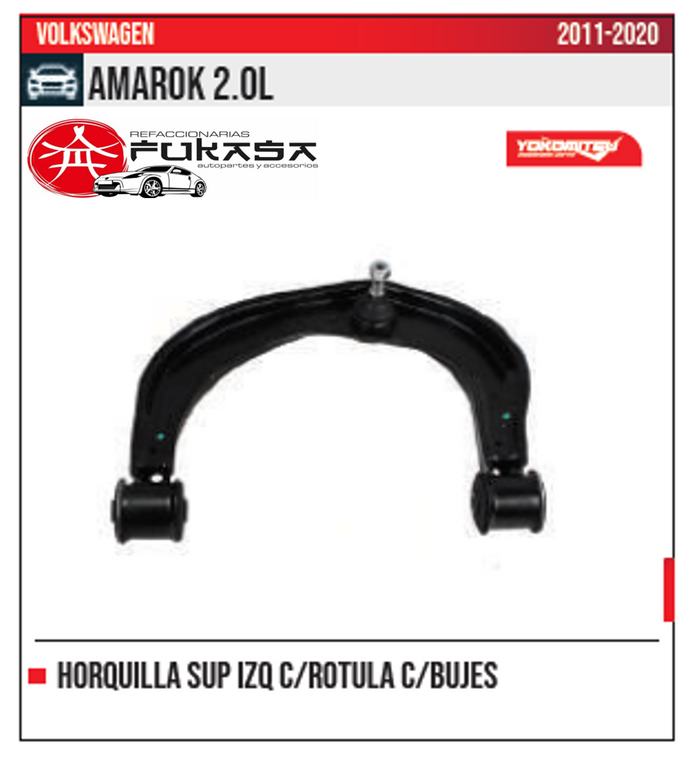 HORQUILLA SUSPENSION INF IZQ VW AMOROK 11 15 C RUTULA *