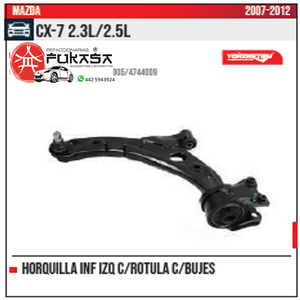 HORQUILLA INF IZQ CX 7 2.3L 2.5L 2007 2012 *IMP