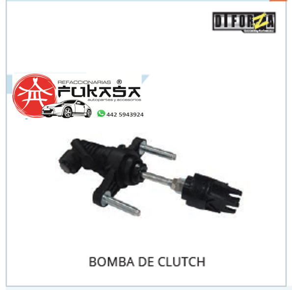 BOMBA DE CLUTCH SUP (DIFORZA) HILUX 2.7L 2006 2015 *IMP